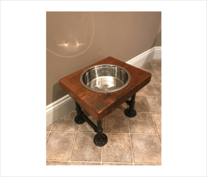 elevated pet bowl