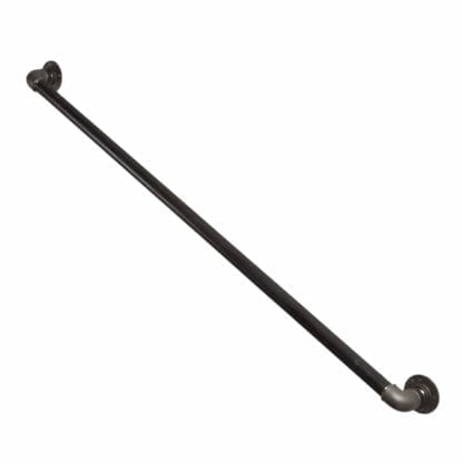 industrial steel pipe key clamp wall mounted stair rail