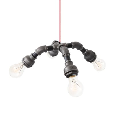 4-way-ceiling-light-Industrial-Pipe-Style