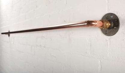 copper industrial pipe curtain pole