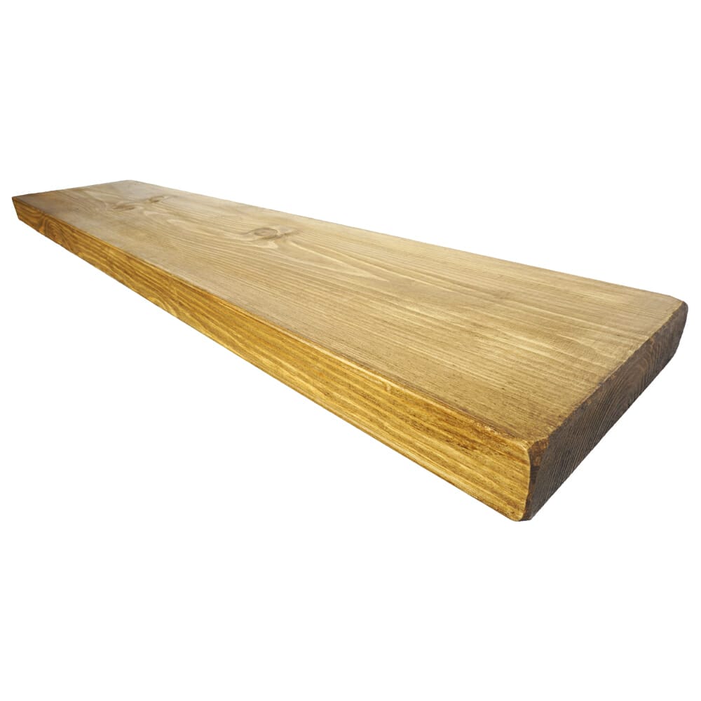 30cm to 110cm Recycled Scaffold Board Rustic Wooden Shelves 
