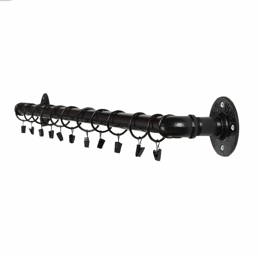 Elbow Curtain Pole Powder Coated Pipe Style Dream Furniture
