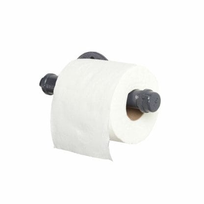 Powder-Coated-Toilet-Roll-Holder-Grey-T-Nut-with toilet roll