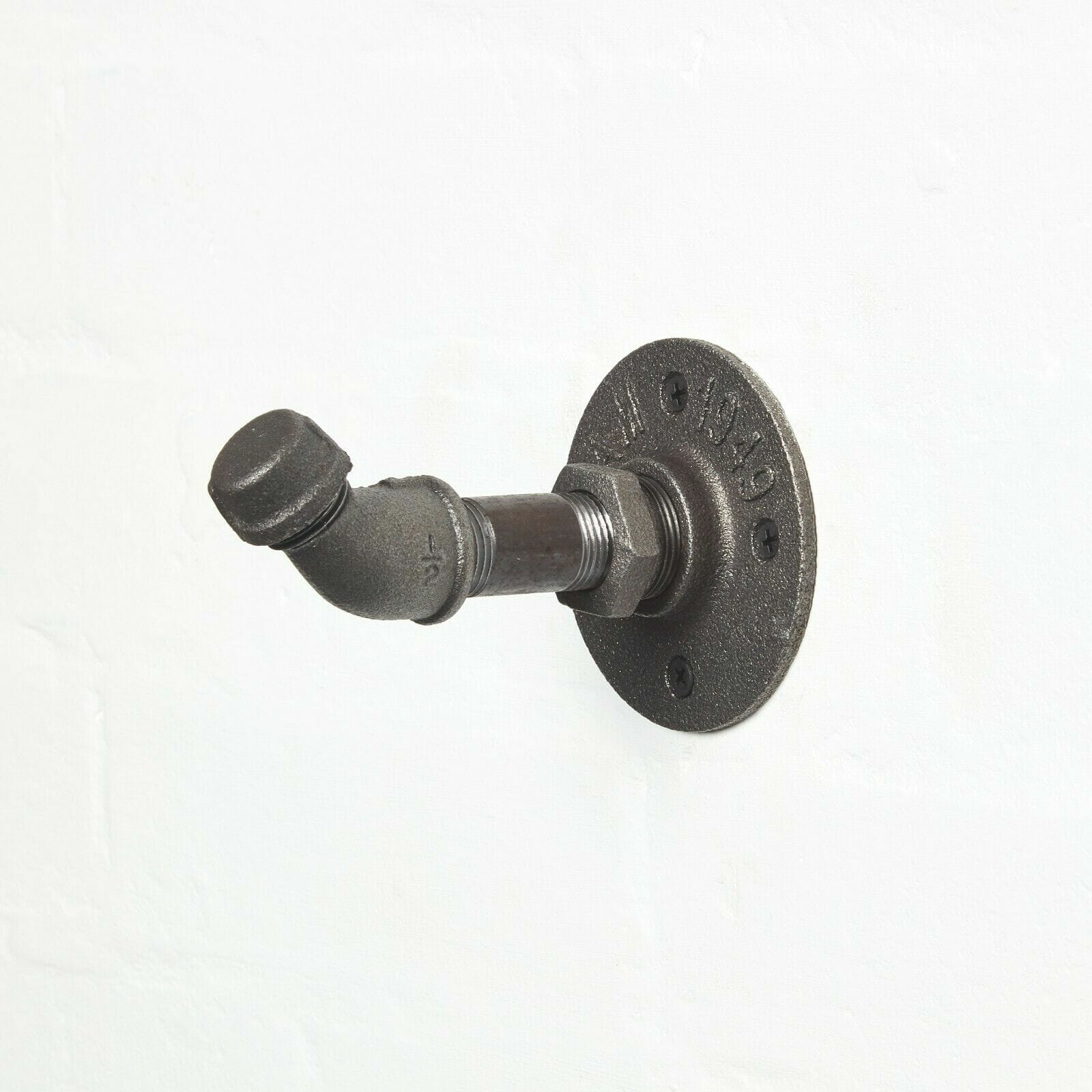 Vintage Iron Coat Hook  Industrial Pipe Style - Pipe Dream Furniture