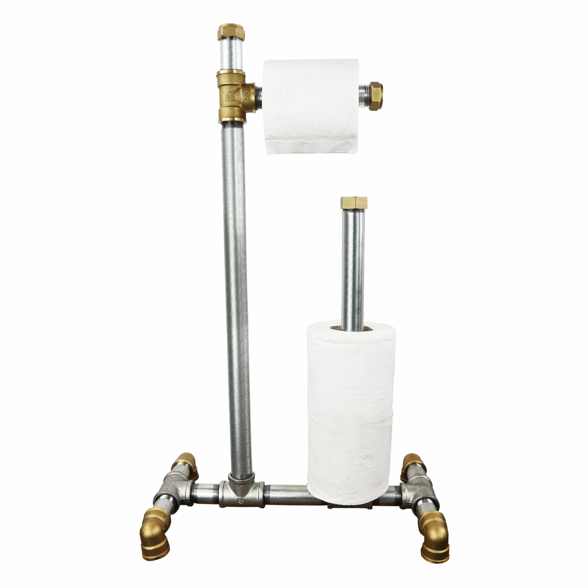 Floor standing deals toilet roll holder