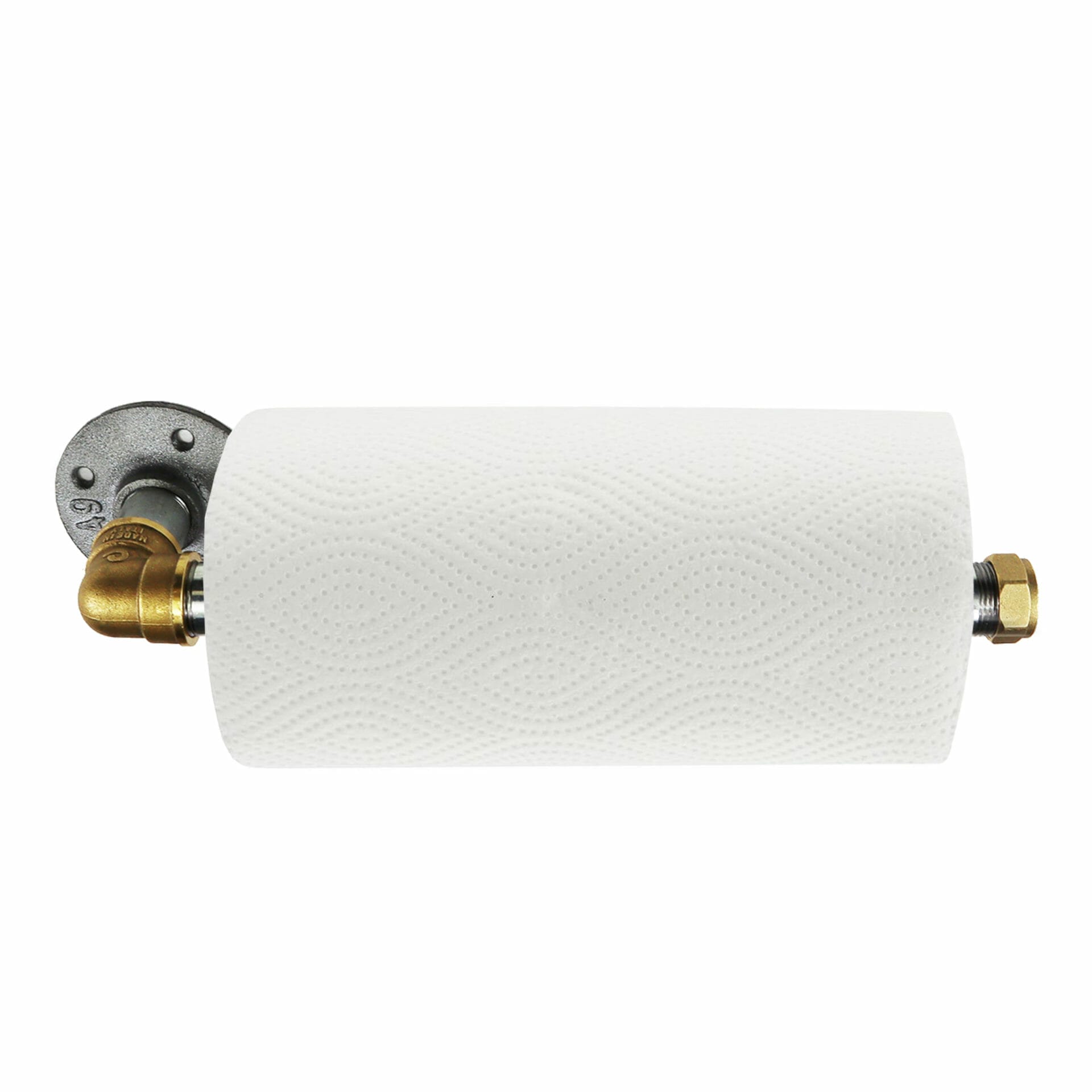 Wall mounted kitchen store roll holders