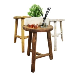 Traditional-Rustic-Round-Barn-Stool-12