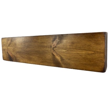 reclaimed solid wooden shelf