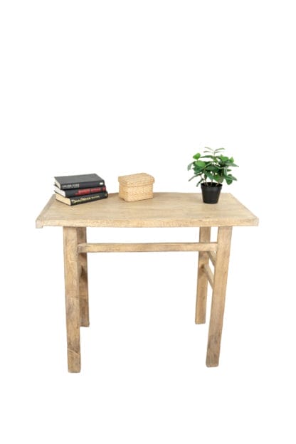 handmade wooden table