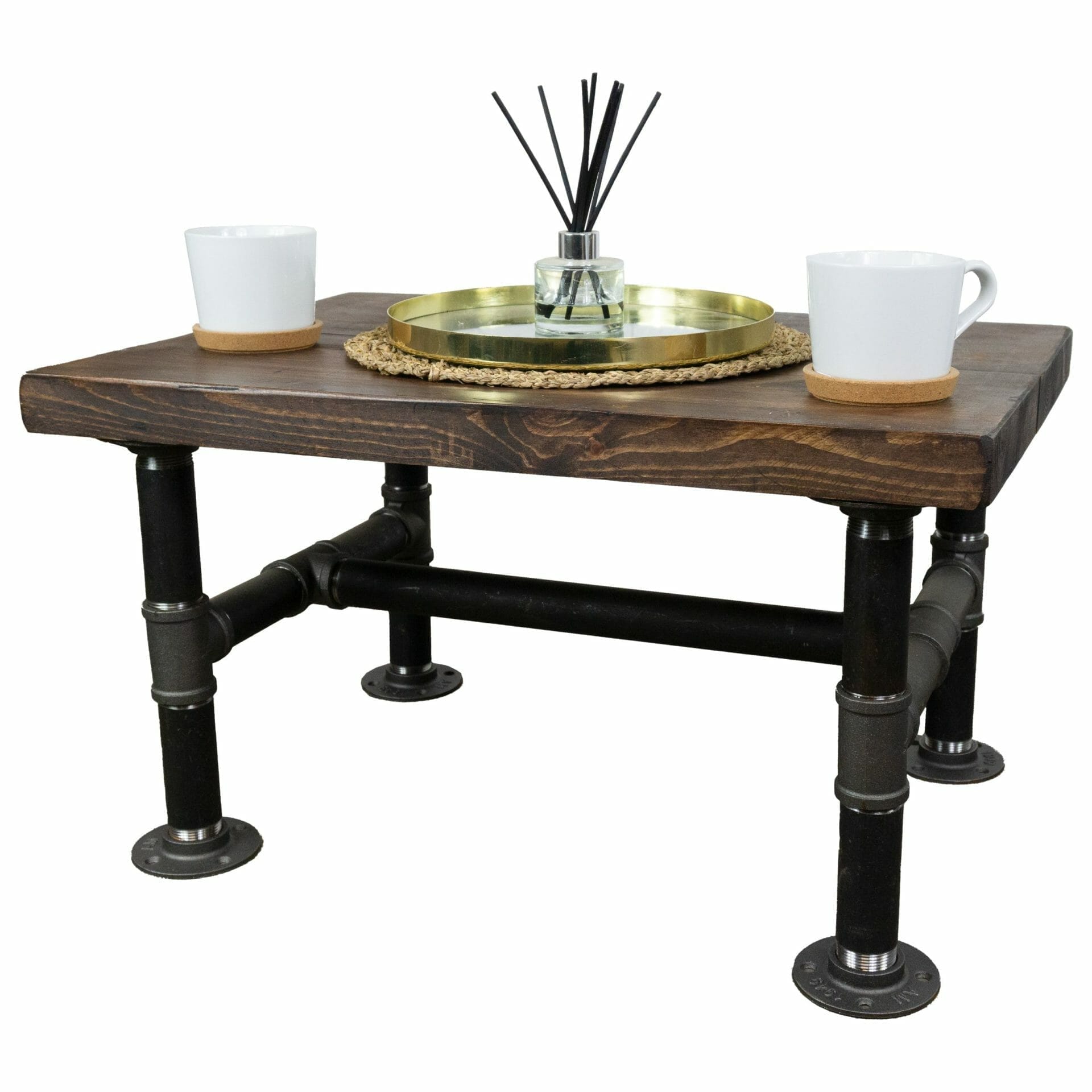 industrial pipe end table