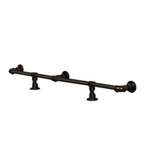 Powder-Coated-Bar/Kitchen-Foot-Rail|-Industrial-Key-Clamp-Pipe-Style