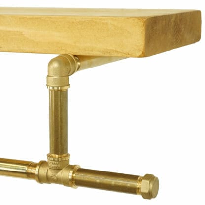 Solid-brass-pipe-tee-style-clothing-rail-with-reclaimed-wooden-shelf-2