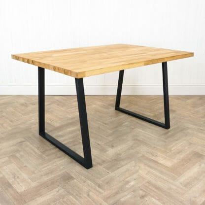 Solid-Oak-Table-With-Box-Steel-Trapezium-black-powder-coated-legs-3