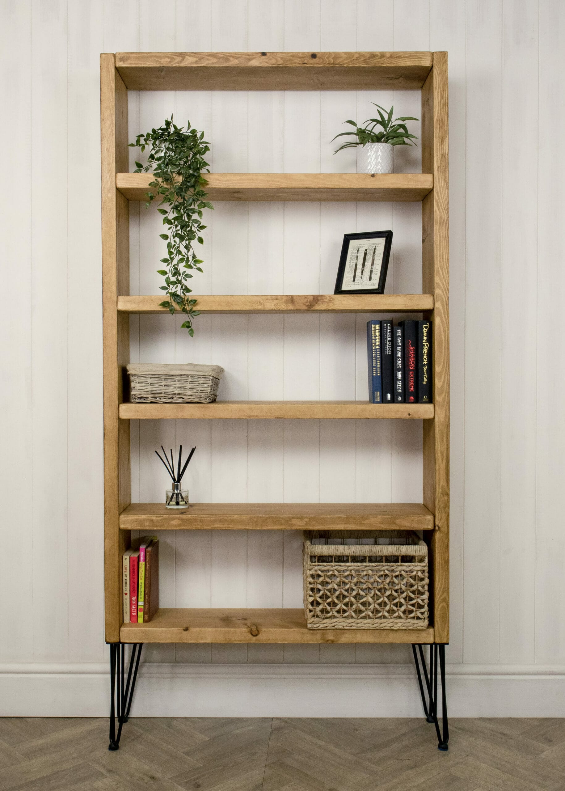 Hairpin bookcase outlet