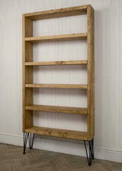 Reclaimed-Bookcase-On-Hair-Pin-Legs-Reclaimed-Timber-Style-5