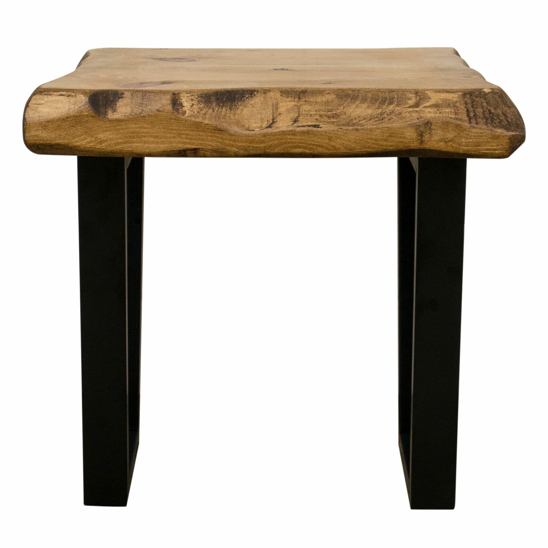 Reclaimed wood coffee table on sale and end tables