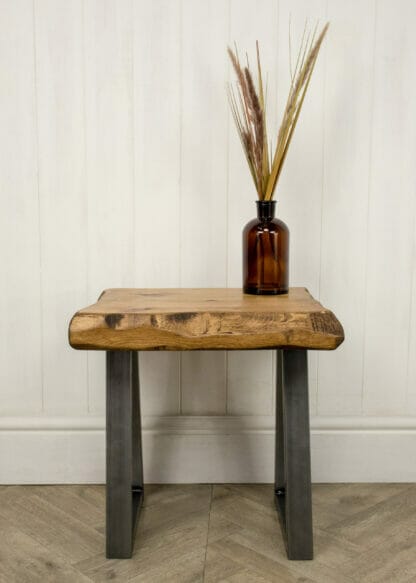 Live-Edge-Reclaimed-Coffee-Table-with-Trapezium-Box-Legs-4