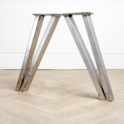 Angled-Box-Hairpin-Shape-Industrial-Steel-Bench-Legs-3