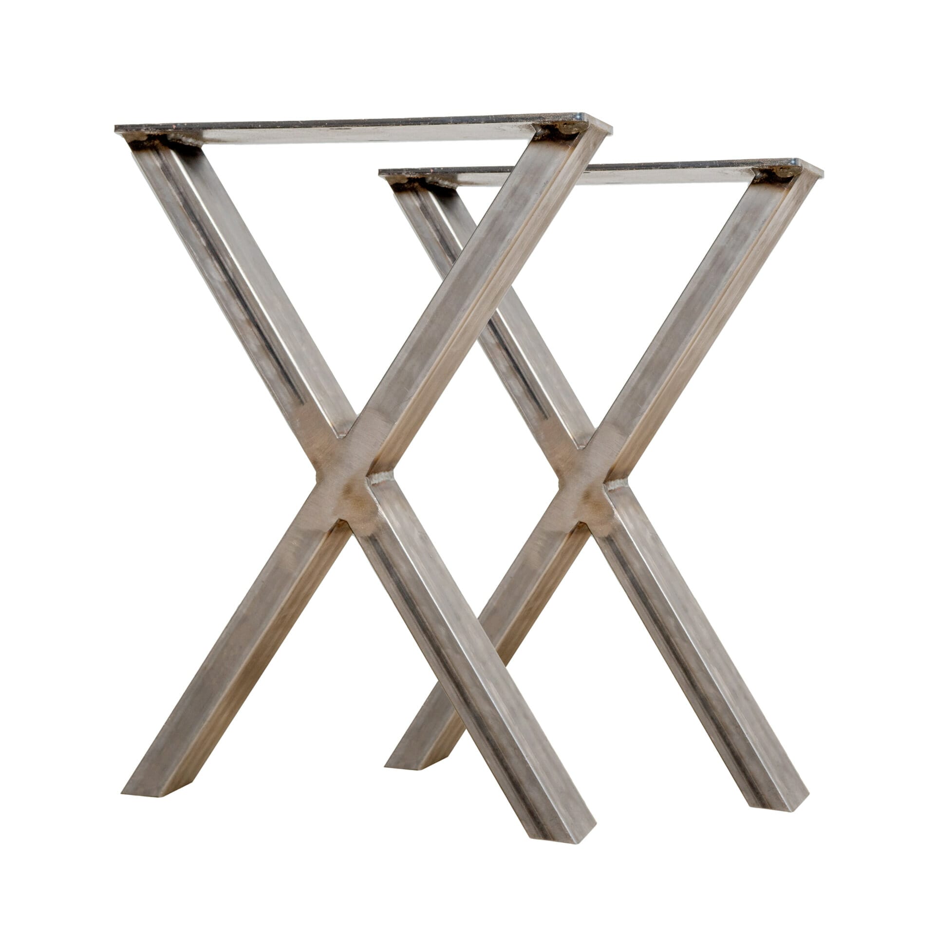 X shaped deals metal table legs