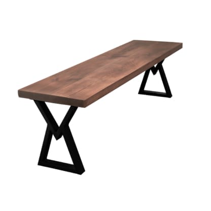 Rustic-Bench-with-Hourglass-Legs-15