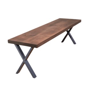 Rustic-Bench-with-X-Legs-10