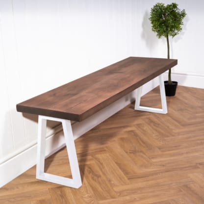 Rustic-Bench-with-Trapezium-Legs-24
