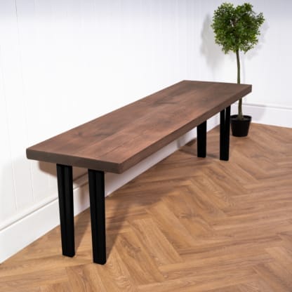 Rustic-Bench-with-Straight-Box-Hairpin-Legs-13