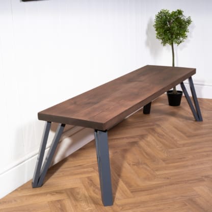 Rustic-Bench-with-Angled-Box-Hairpin-Legs-13