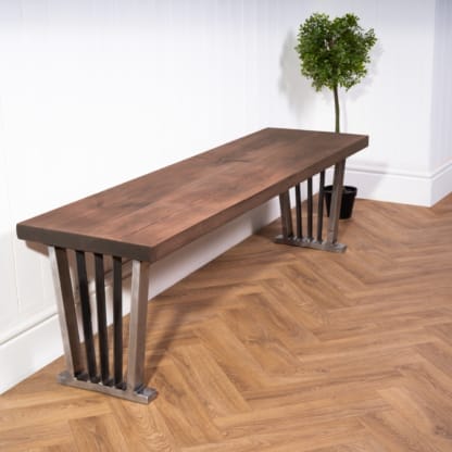Rustic-Bench-with-Square-Legs-10