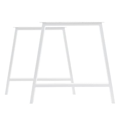 A-Frame-Industrial-Steel-Table-Legs-White-2