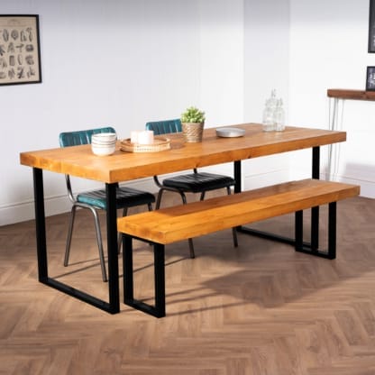 Chunky-Rustic-Dining-Table-with-Square-Legs-33