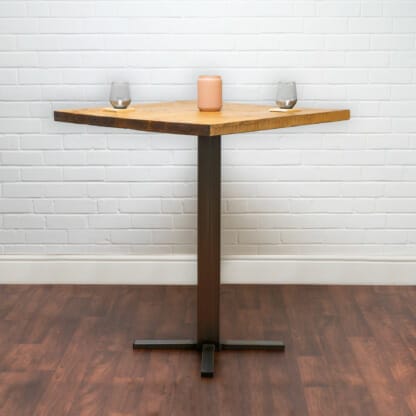 Tall-Rustic-Bar-Table-with-Steel-Box-Leg-2