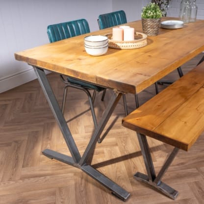 Rustic-Dining-Table-with-Goblet-Legs-Industrial-Reclaimed-Timber-Style-4