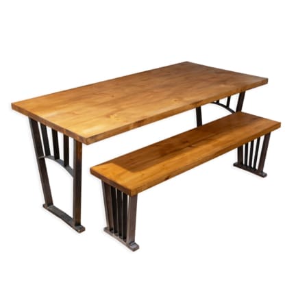 Spoked-Industrial-Steel-Table-5