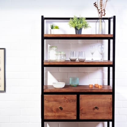 Rustic-Industrial-Style-Bookcase-and-Cabinet-4