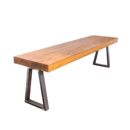 Chunky-Rustic-Bench-with-Trapezium-Legs
