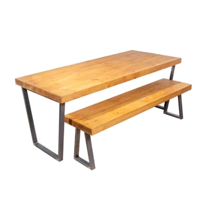 Chunky-Rustic-Dining-Table-with-Reverse-Trapezium-Legs