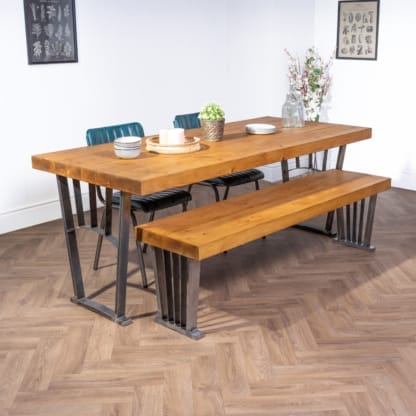 Chunky-Rustic-Dining-Table-with-Spoked-Legs-2