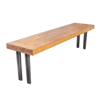 Chunky-Rustic-Bench-with-Straight-Box-Hairpin-Legs