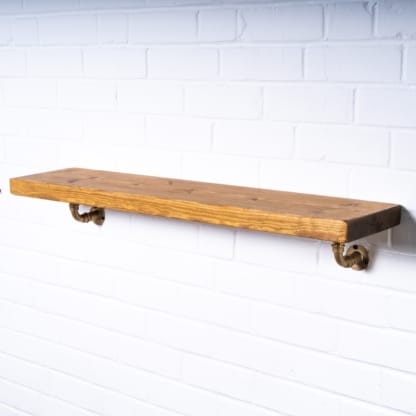 Reclaimed-Scaffold-Board-Shelves-with-Brass-Pipe-Long-Bend-Brackets-7