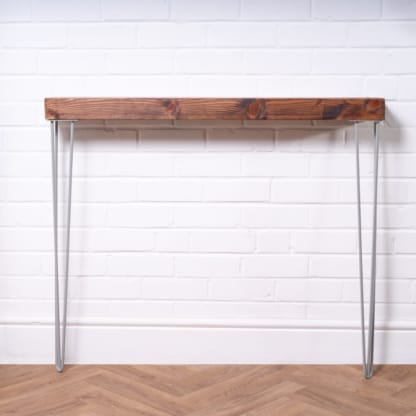 Chunky-Console-Table-with-Silver-Hairpin-Legs-6