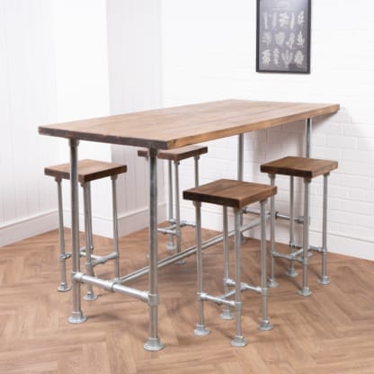 Reclaimed-Wood-and-Galvanised-Pipe-Bar-Table-2