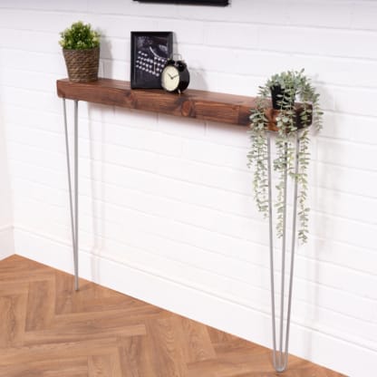 Chunky-Console-Table-with-Silver-Hairpin-Legs-2