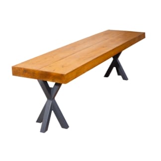 Chunky-Rustic-Bench-with-XX-Legs-10