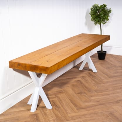 Chunky-Rustic-Bench-with-XX-Legs-12