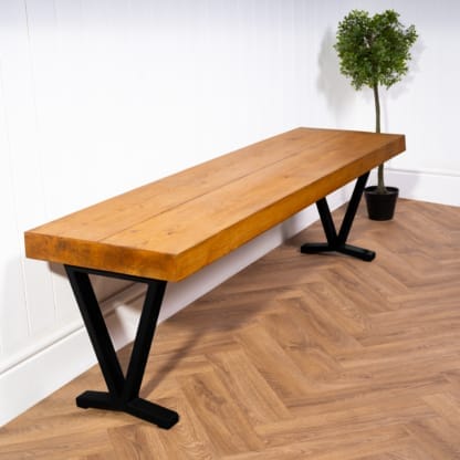 Chunky-Rustic-Bench-with-Goblet-Legs-13