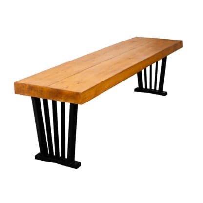 Chunky-Rustic-Bench-with-Spoked-Legs-11
