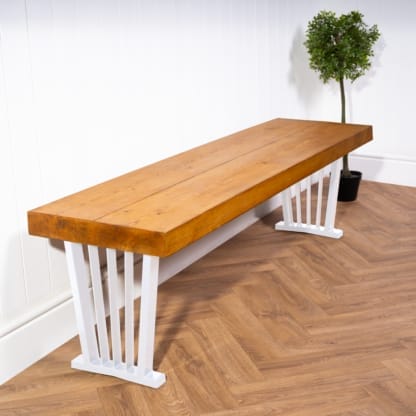 Chunky-Rustic-Bench-with-Spoked-Legs-14