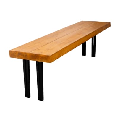 Chunky-Rustic-Bench-with-Straight-Box-Hairpin-Legs-12