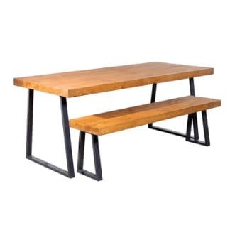 Chunky-Rustic-Dining-Table-with-Trapezium-Legs-11